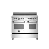 Bertazzoni UK Limited MAS105I2EXC Master 100cm Range Cooker Twin Oven Induction Stainless Steel