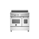 Bertazzoni UK Limited MAS95I2EXC Master 90cm Range Cooker Twin Oven Induction Stainless Steel