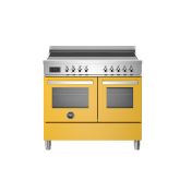 Bertazzoni UK Limited PRO105I2EGIT Professional 100cm Range Cooker Twin Oven Induction Gloss Yellow