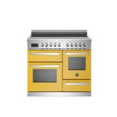 Bertazzoni UK Limited PRO105I3EGIT Professional 100cm Range Cooker XG Oven Induction Gloss Yellow