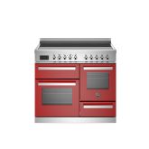 Bertazzoni UK Limited PRO105I3EROT Professional 100cm Range Cooker XG Oven Induction Gloss Red