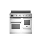 Bertazzoni UK Limited PRO105I3EXT Professional 100cm Range Cooker XG Oven Induction Stainless Steel