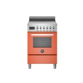 Bertazzoni UK Limited PRO64I1EART Professional 60cm Range Cooker Single Oven Induction Gloss Orange