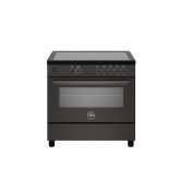 Bertazzoni UK Limited PRO95I1ECAT Professional 90cm Range Cooker Single Oven Induction Matt Black