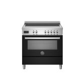 Bertazzoni UK Limited PRO95I1ENET Professional 90cm Range Cooker Single Oven Induction Gloss Black