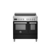 Bertazzoni UK Limited PRO95I2ENET Professional 90cm Range Cooker Twin Oven Induction Gloss Black
