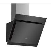 Bosch DWK67CM60B 60cm, Angled Glass Wall Hood, Touch Control, LED Lights. Optional Chimless Standard