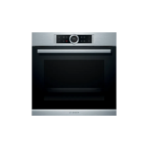 Bosch HBG674BS1B 60cm Series 8 Built-In Single Electric Oven