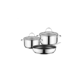 Bosch HEZ9SE030 Pan Set - Stainless