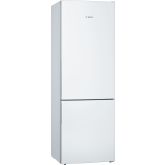 Bosch KGE49AWCAG 201x70, LowFrost fridge freezer, VitaFresh, LED light, Chrome bottle rack, Integrat