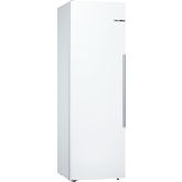 Bosch KSV36AWEPG 186x60 Upright Fridge, VitaFresh Plus, chrome bottle rack, LED light, 7 glass shelv