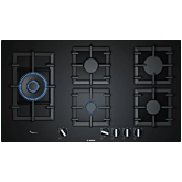 Bosch PPS9A6B90 Series 6 90cm Tempered Glass Gas Hob