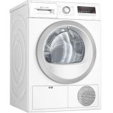 Bosch WTH85222GB Capacity 8kg, Heat Pump, EasyClean filter, Time delay/Time remaining, LED Display, 