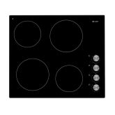 Caple C809C Caple 60Cm Black Frameless Ceramic Dial Control Hob
