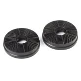 Caple CAP73CF activated carbon filters (pack of 2). BUCH, INCH