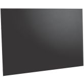 GDHA SBK90BL 90Cm Black Metal Splashback