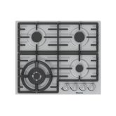 Hisense GM663XUK 60cm Stainless Steel Gas Hob with Surface Max