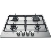Hotpoint PPH60PFIXUK 59Cm Gas Hob - Stainless Steel