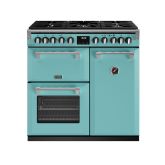 Stoves 444411512 St Dx Rich D900df Dual Fuel - Country Blue