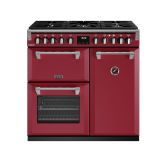 Stoves 444411513 St Dx Rich D900df Dual Fuel - Chilli Red
