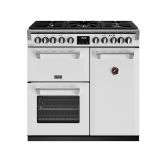 Stoves 444411514 St Dx Rich D900df Dual Fuel - Icy White