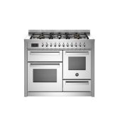 Bertazzoni UK Limited PRO116L3EXT Professional 110cm Range Cooker XG Oven Dual Fuel Stainless Steel