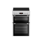 Blomberg HKN65W 60Cm Double Oven Electric Cooker With Ceramic Hob - White 