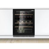Bosch KUW21AHG0G 82X60 under counter wine cabinet with front recess to allow for plinth installation