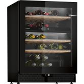 Bosch KWK16ABGAG 82X60 wine cabinet with reversible glass door, UV filter protection, 38dB, dual zon