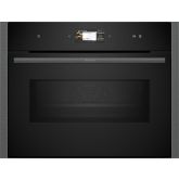 NEFF C24MS71G0B Electronic, 4.1" Full Touch TFT Display, 20 functions, Pyrolytic, Soft open/close do
