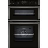 NEFF U2ACM7HG0B CircoTherm Main oven, 8 functions, 1 ClipRail, MeatProbe. 2nd oven 4 functions. Elec