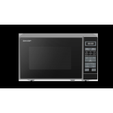 Sharp RDS202TS-UK 20 Litres Microwave Oven - Silver