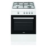 Simfer SIM51GW Simfer 50cm White Single Cavity Gas Cooker