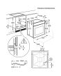 AEG BCX23101EM 59.4cm Built In Electric Single Oven - Stainless