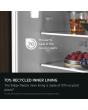 AEG NSC7T185ES 54.6cm Frost Free Fridge Freezer