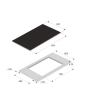 Asko HIHD854MM 90cm 4 Zone Induction Hob Black