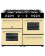 Belling 444411740 X110G 110cm Gas Rangecooker with Double Oven and Gas Hob - Cream