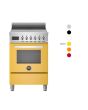 Bertazzoni UK Limited PRO64I1EART Professional 60cm Range Cooker Single Oven Induction Gloss Orange