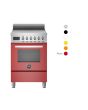 Bertazzoni UK Limited PRO64I1EART Professional 60cm Range Cooker Single Oven Induction Gloss Orange
