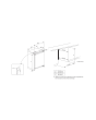 Blomberg FSE1654IU 59.5cm Integrated Under Counter Freezer - White