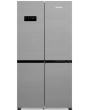 Blomberg KQD114VPX 90.8cm Dual Cooling American Style Fridge Freezer - Brushed Steel