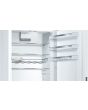 Bosch KGE49AWCAG 201x70, LowFrost fridge freezer, VitaFresh, LED light, Chrome bottle rack, Integrat