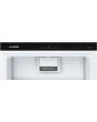 Bosch KSV36AWEPG 186x60 Upright Fridge, VitaFresh Plus, chrome bottle rack, LED light, 7 glass shelv