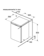 Bosch KTL15NWFAG Series 2 Undercounter Fridge with Icebox