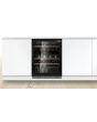 Bosch KUW21AHG0G Series 6 Built-In Wine Cooler with Glass Door - Black