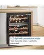 Bosch KUW21AHG0G Series 6 Built-In Wine Cooler with Glass Door - Black