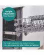 Bosch SMS26AW08G 60cm Dishwasher - White 12 Place Settings