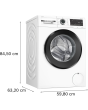 Bosch WGG254F1GB 10kg 1400 Spin Washing Machine - White