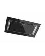 Caple BU525BK black glass, electronic controls, 535m3/h, W 520mm, B energy, filter CAP61CF