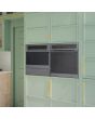 Caple C2402GM Built In Gunmetal Single Electric Soft Close Oven